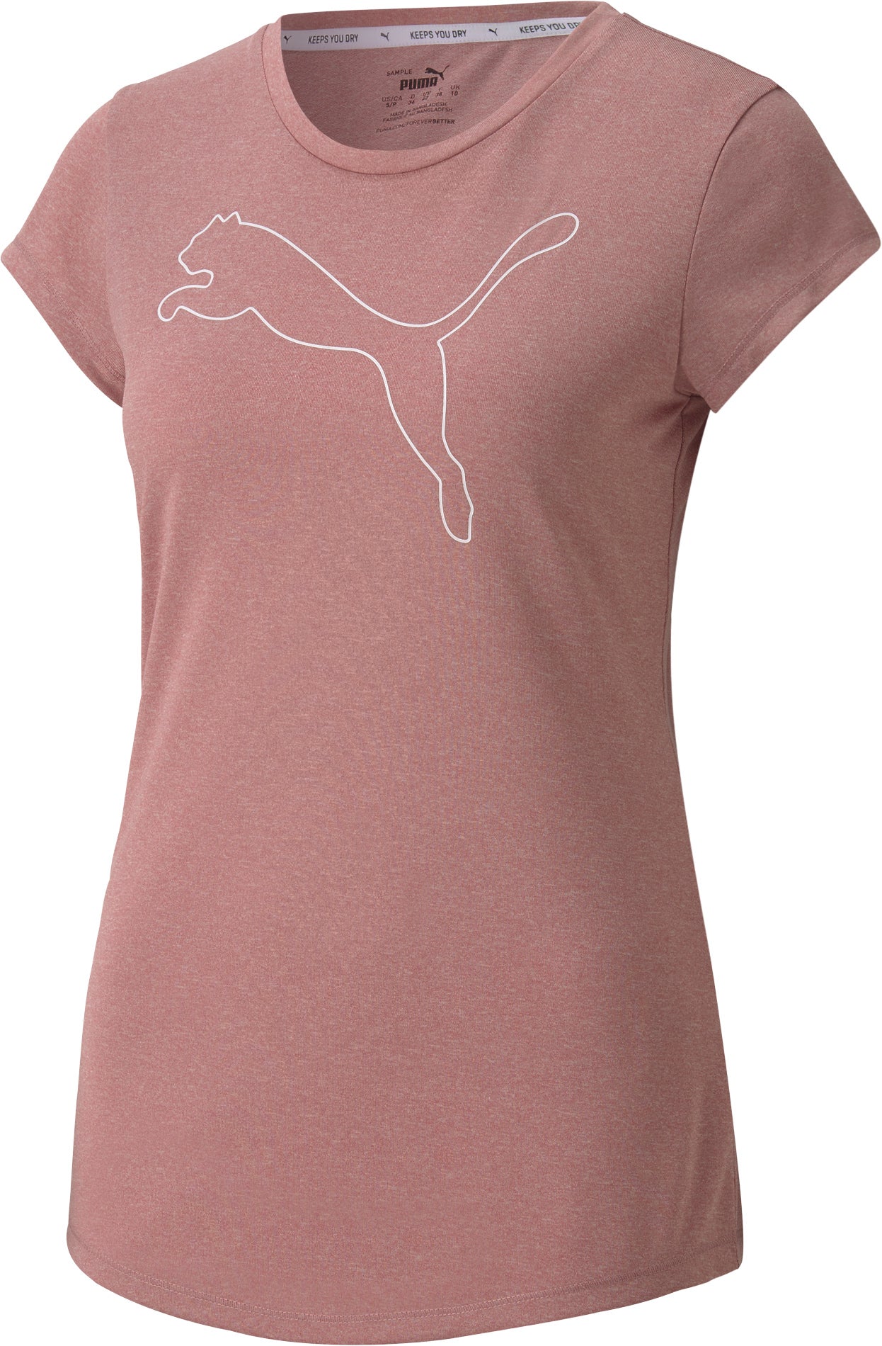 Active Logo Heather Tee