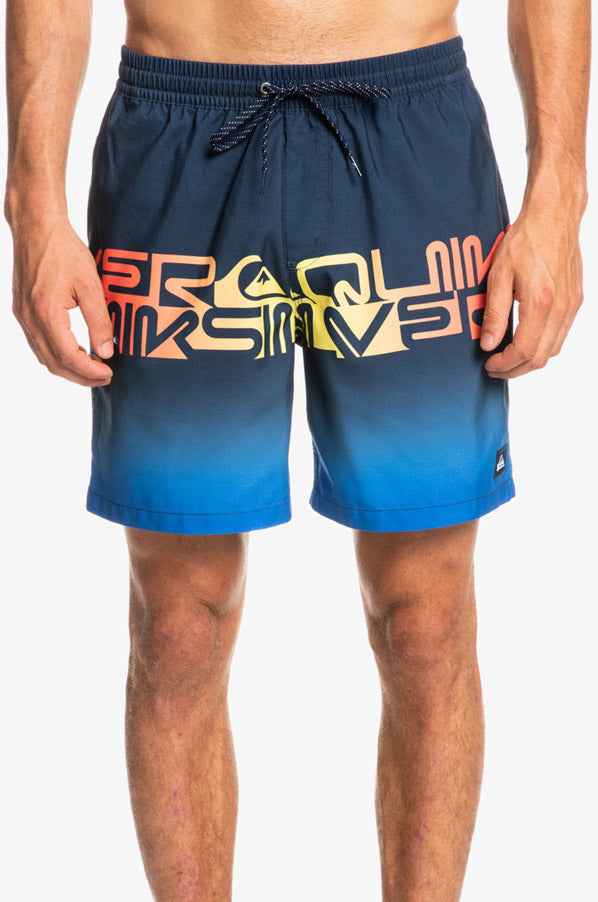 Word Block 17" badeshorts
