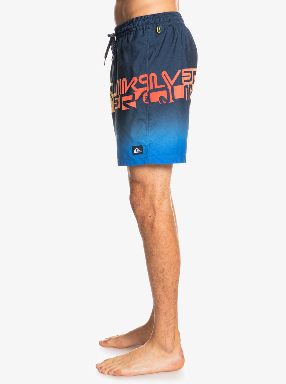 Word Block 17" badeshorts