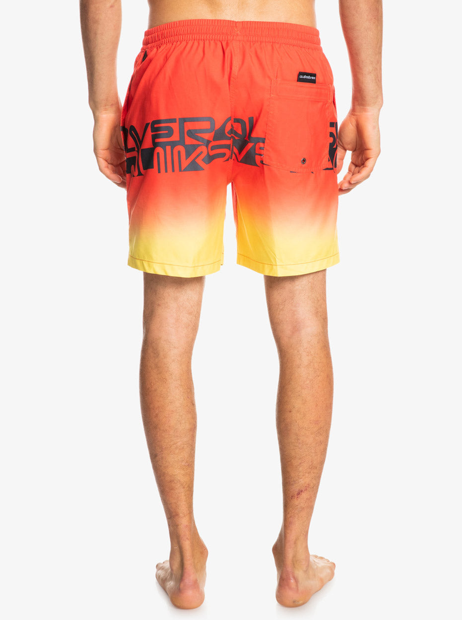 Word Block 17" badeshorts