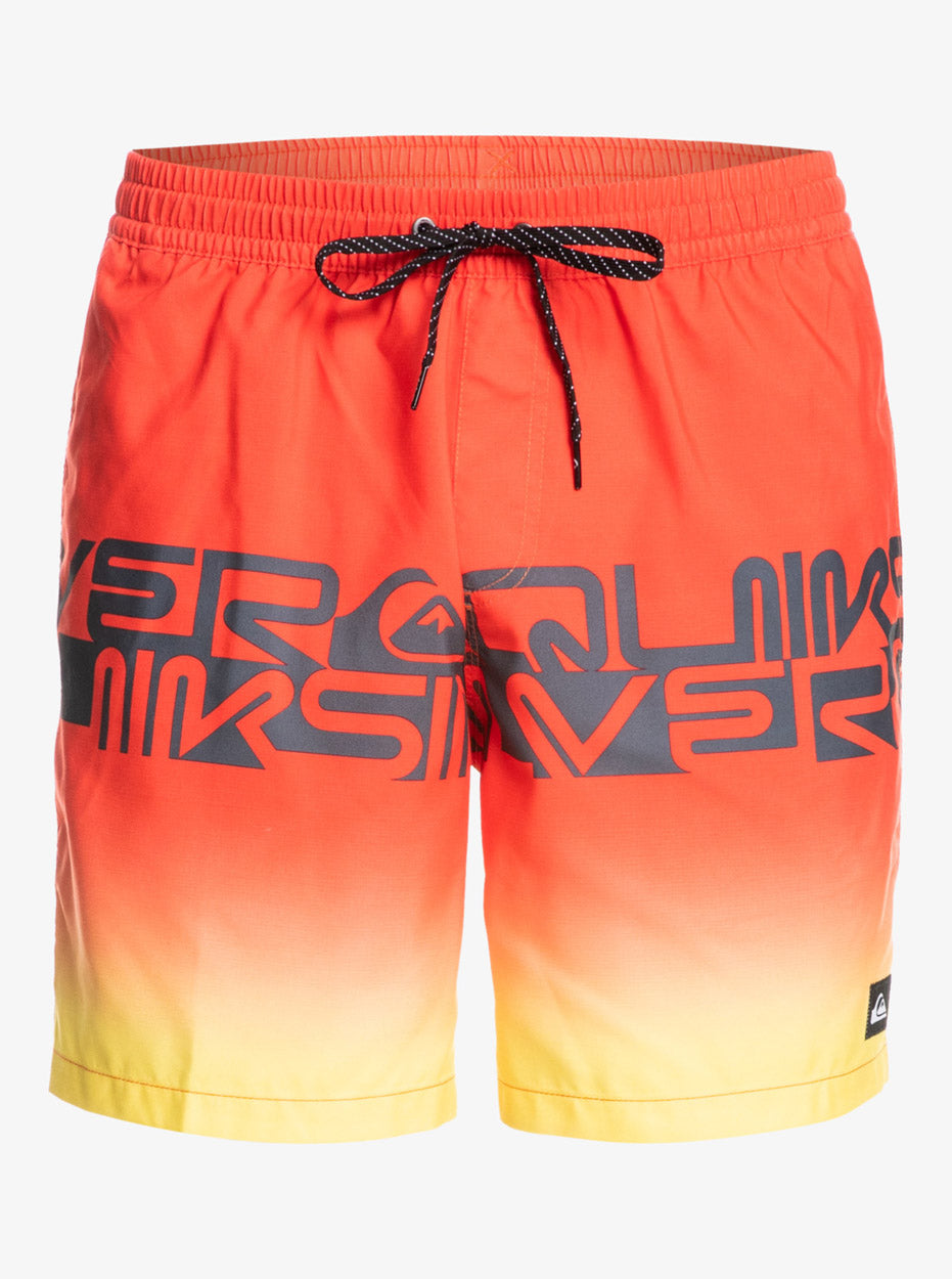 Word Block 17" badeshorts