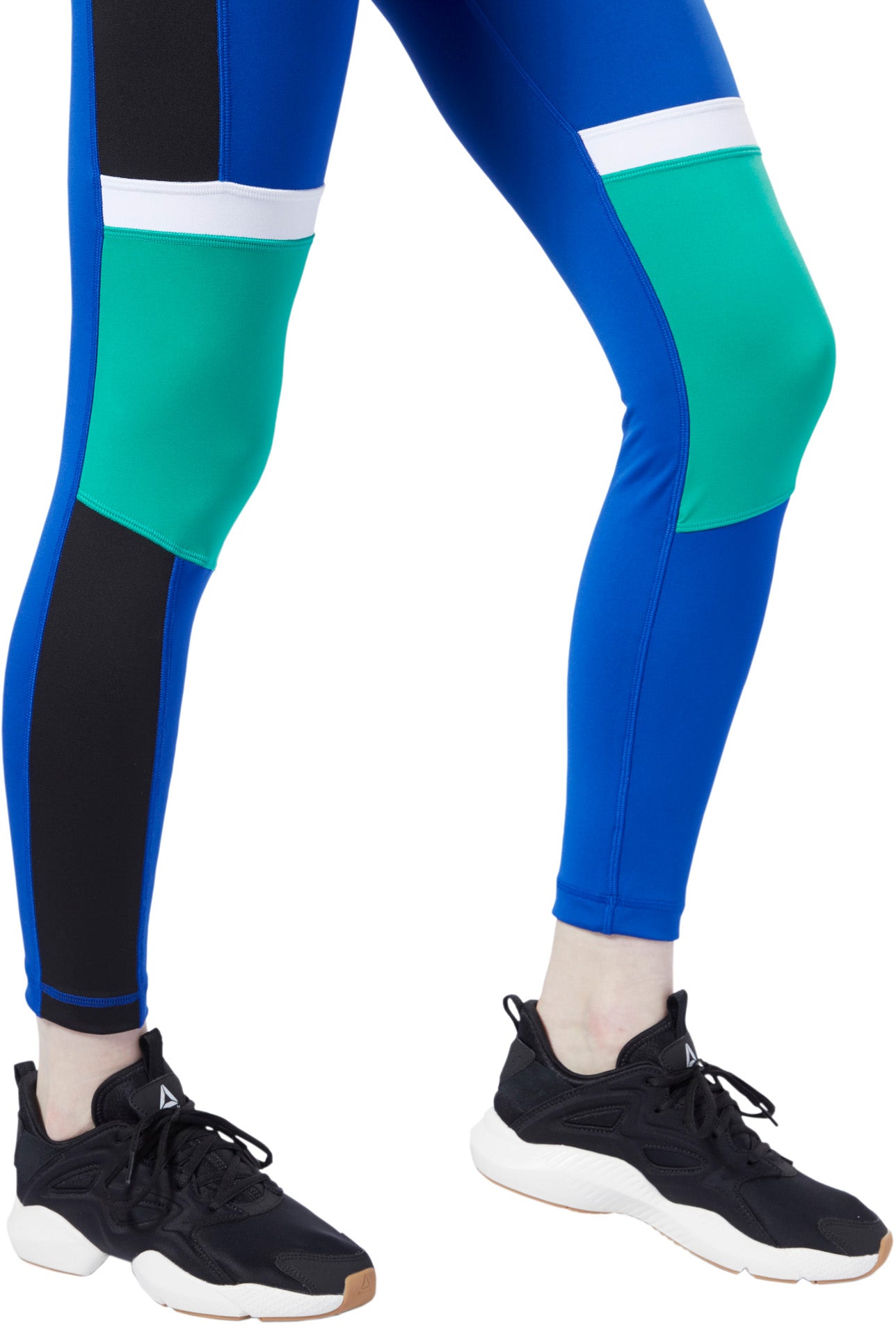 Meet You There Panelled Tights