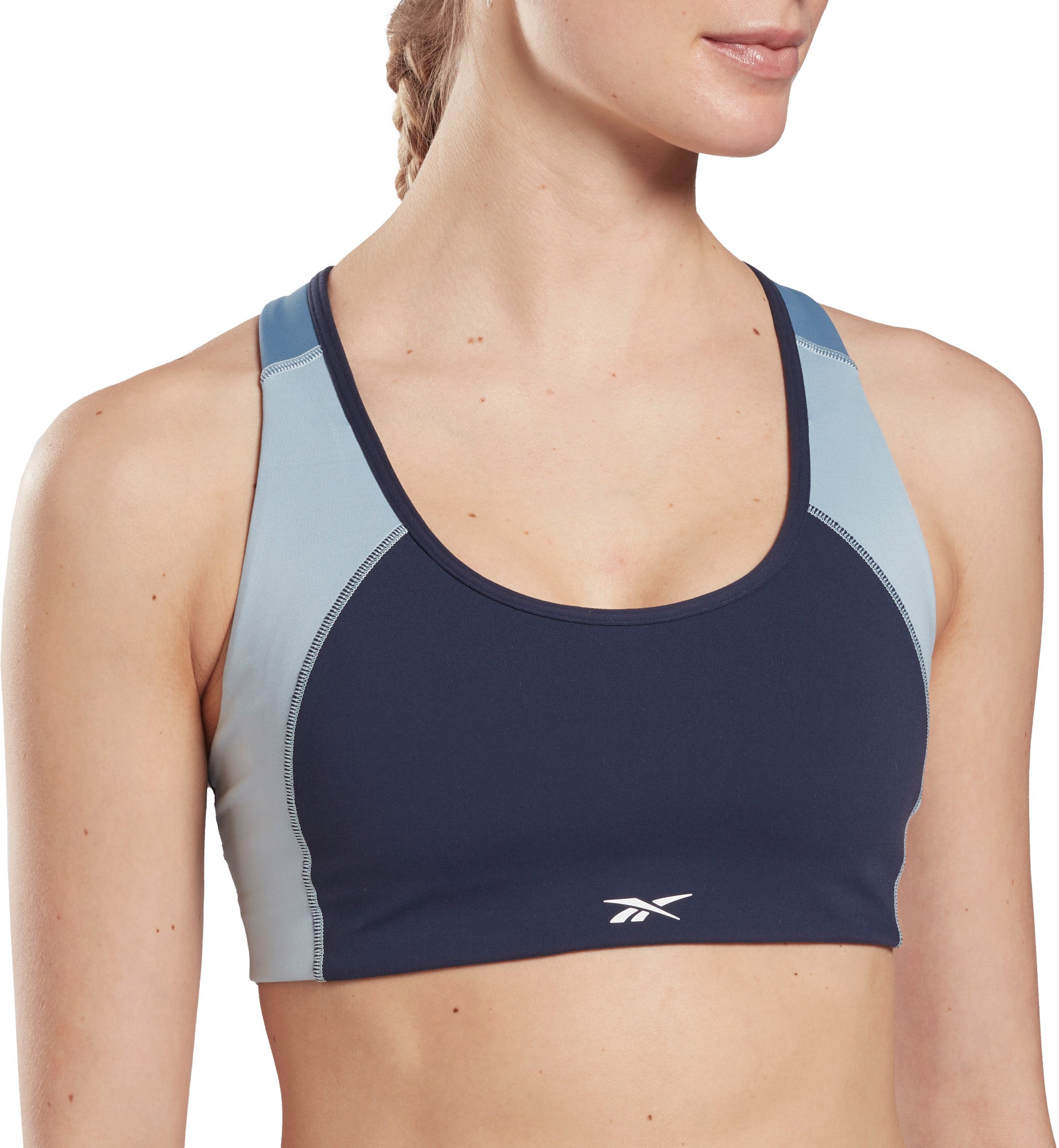 Lux Racer Padded Colorblock sports bh