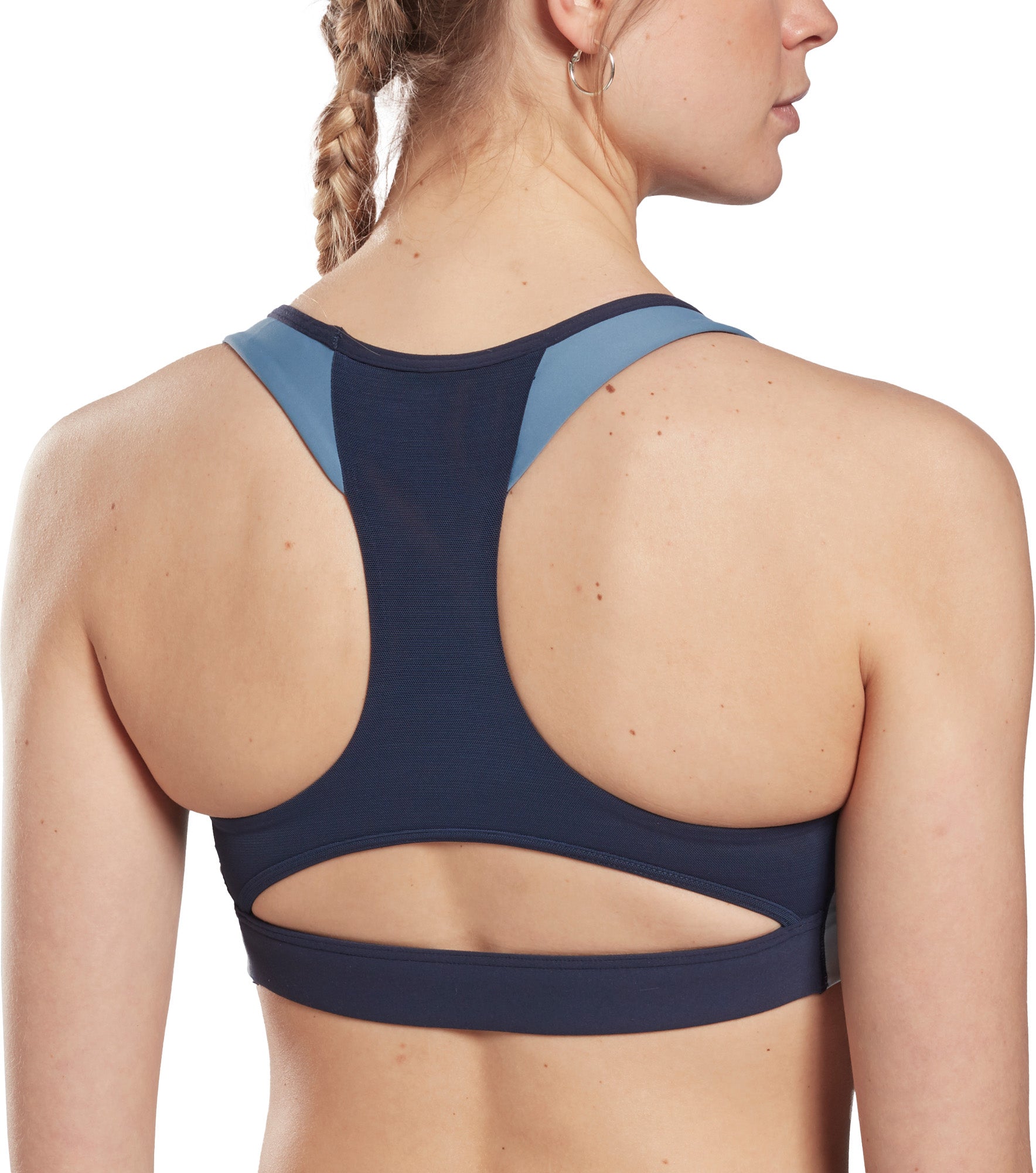 Lux Racer Padded Colorblock sports bh