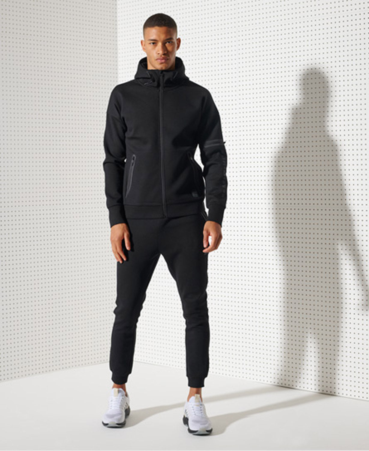 Gymtech træningshættetrøje