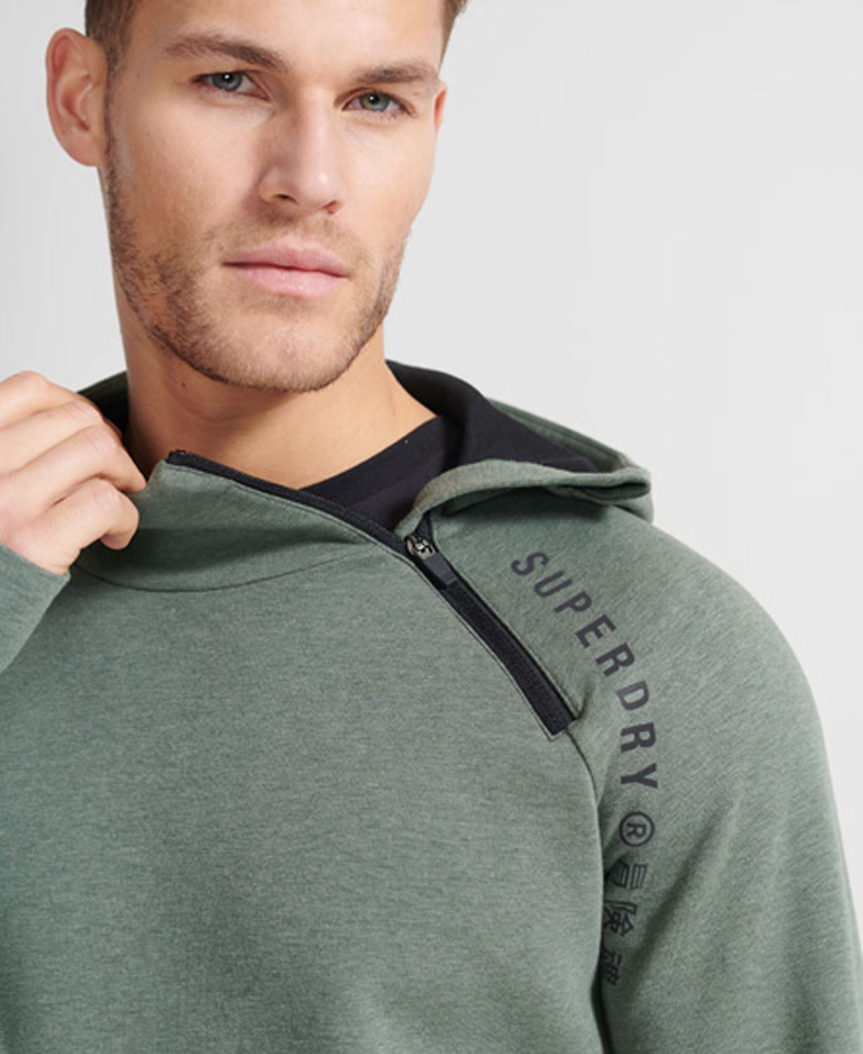 Gymtech træningshættetrøje