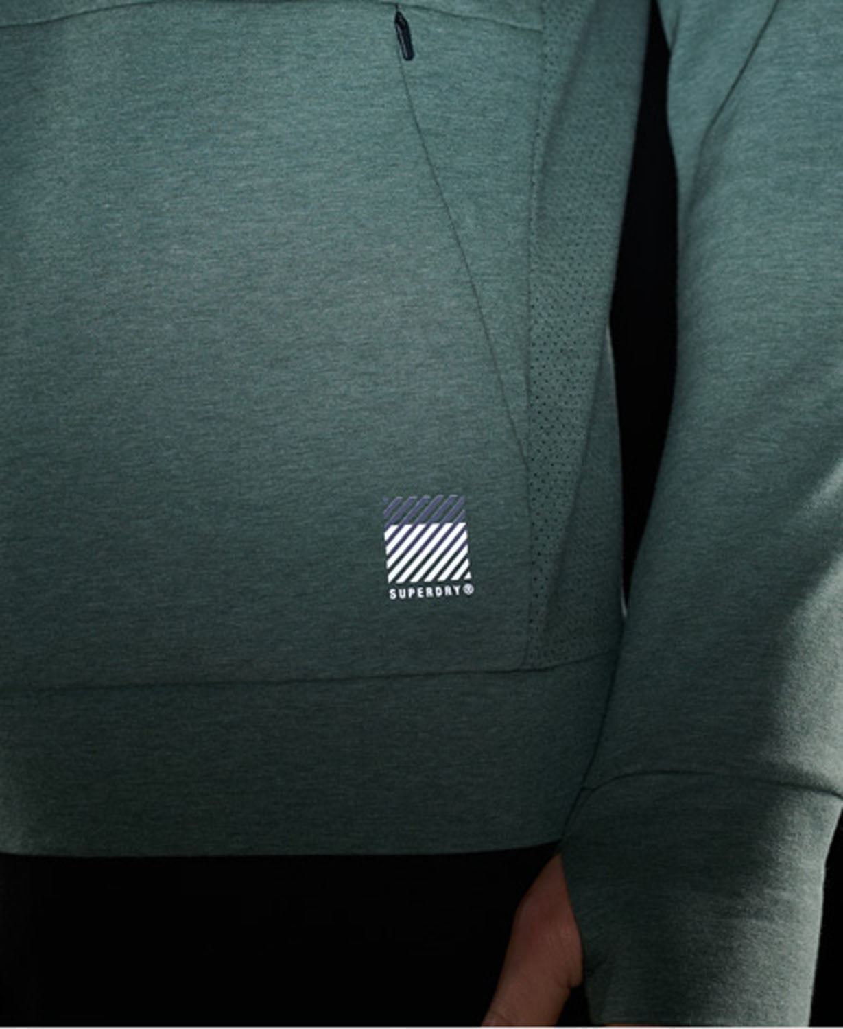 Gymtech træningshættetrøje