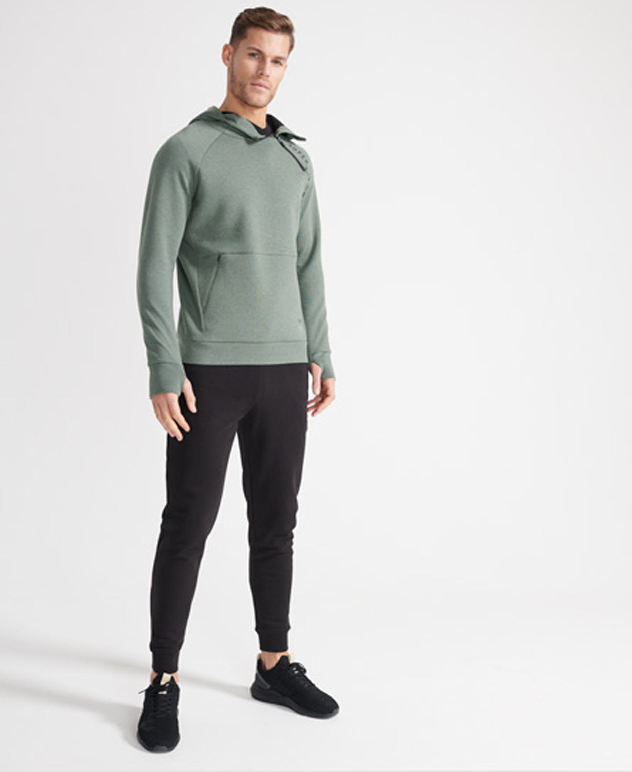 Gymtech træningshættetrøje