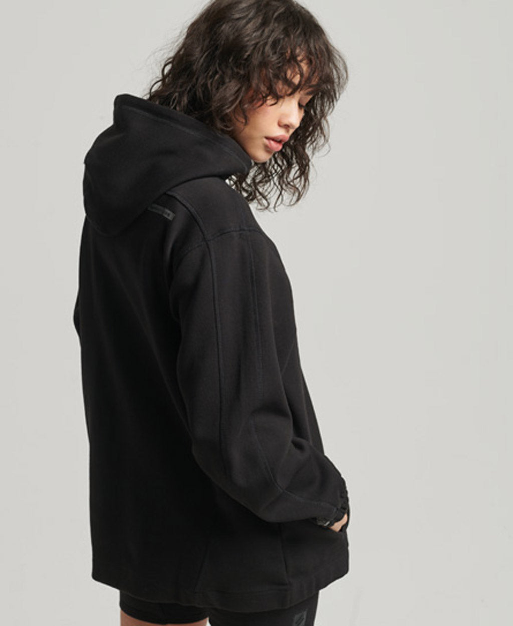 Code Tech Oversized hættetrøje