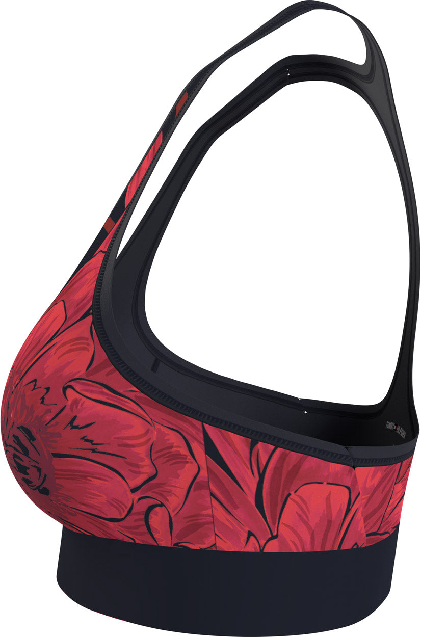 Sport Floral Racerback Medium Support sports bh