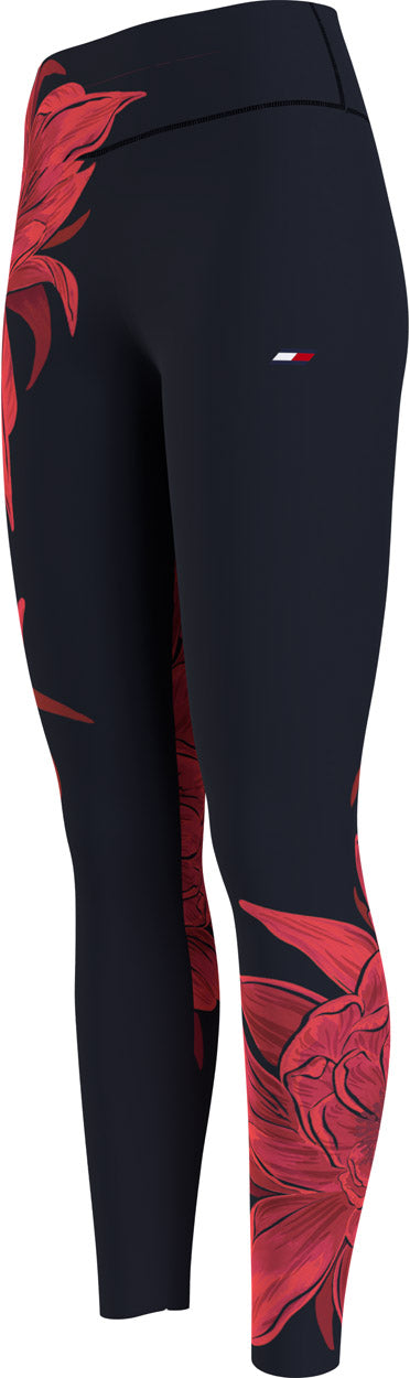 Sport Floral Print Full Length tights