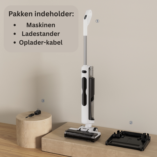 Easy Gulvvask og støvsuger