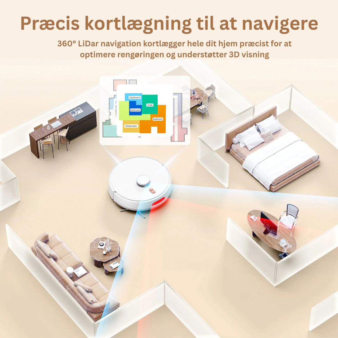 EasyRobot Wash + Vac | Robotstøvsuger