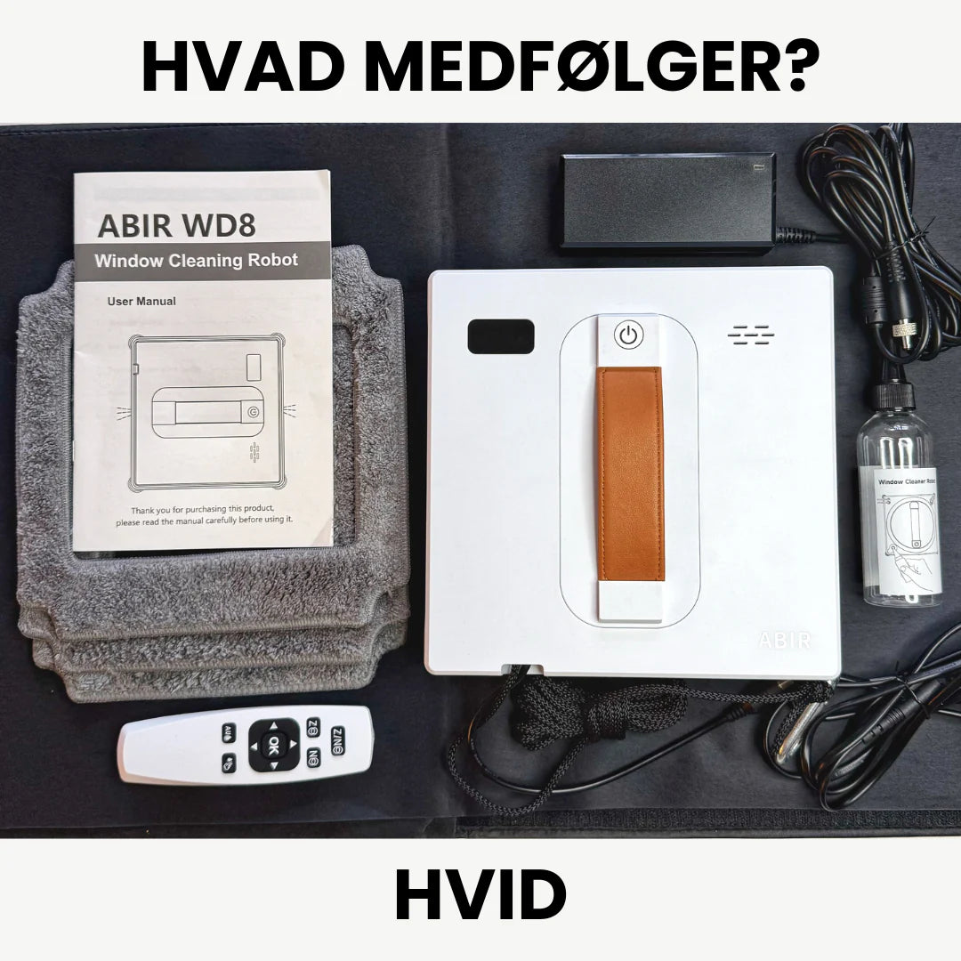 ABIR WD8 - Automatisk Robotvinduespudser