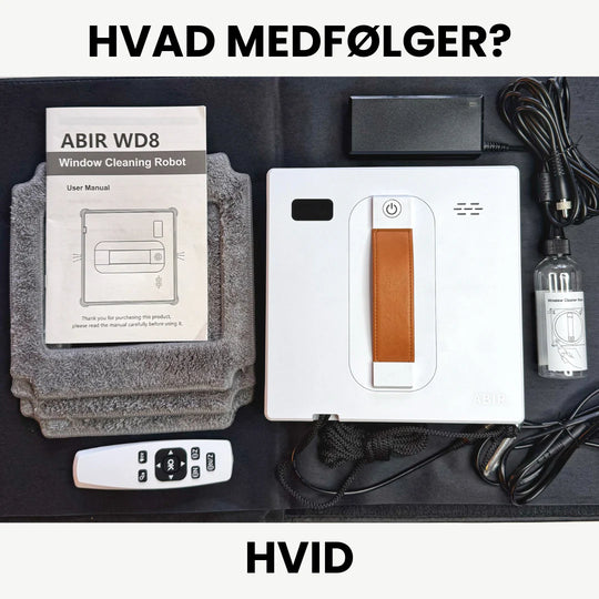 ABIR WD8 - Automatisk Robotvinduespudser