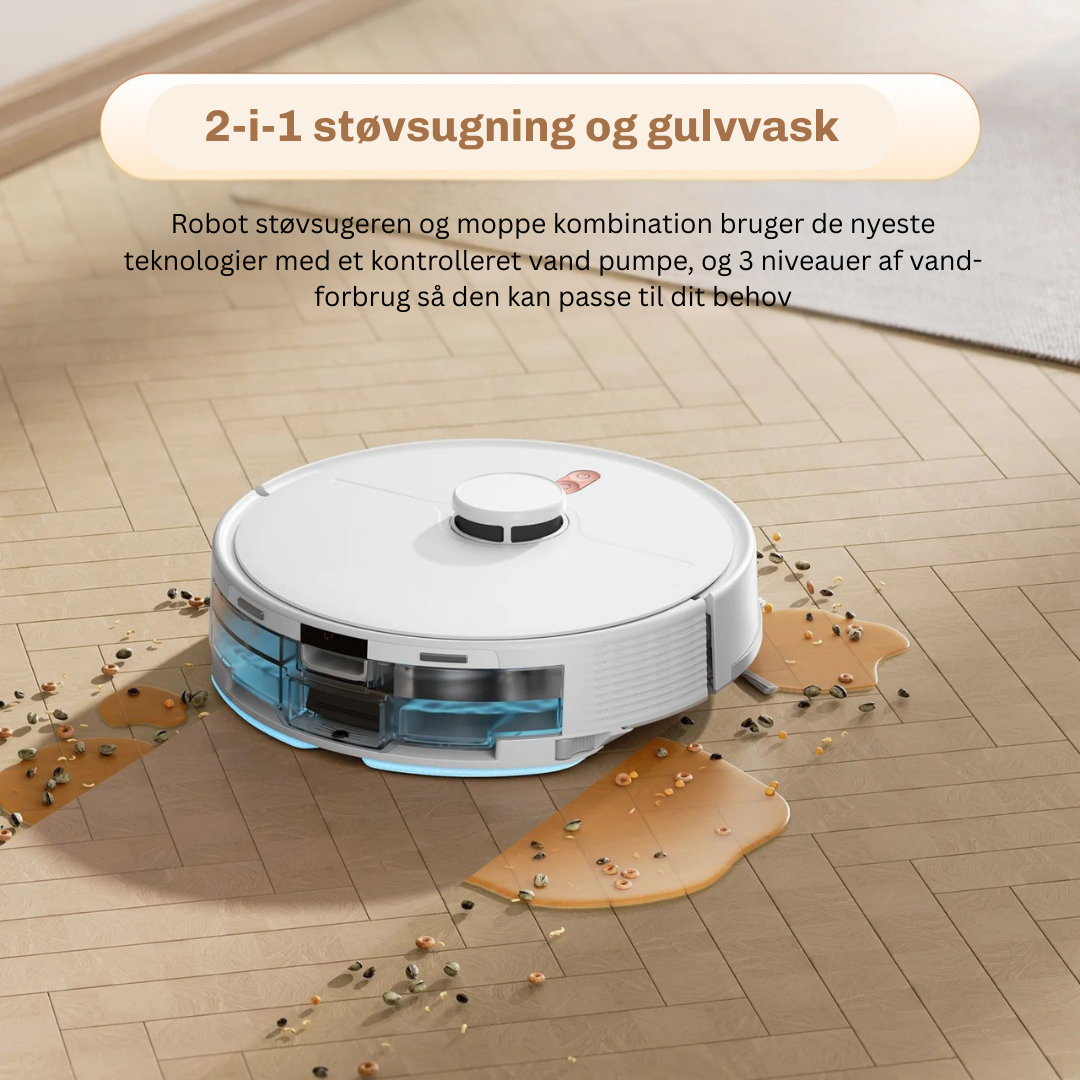 EasyRobot Wash + Vac | Robotstøvsuger