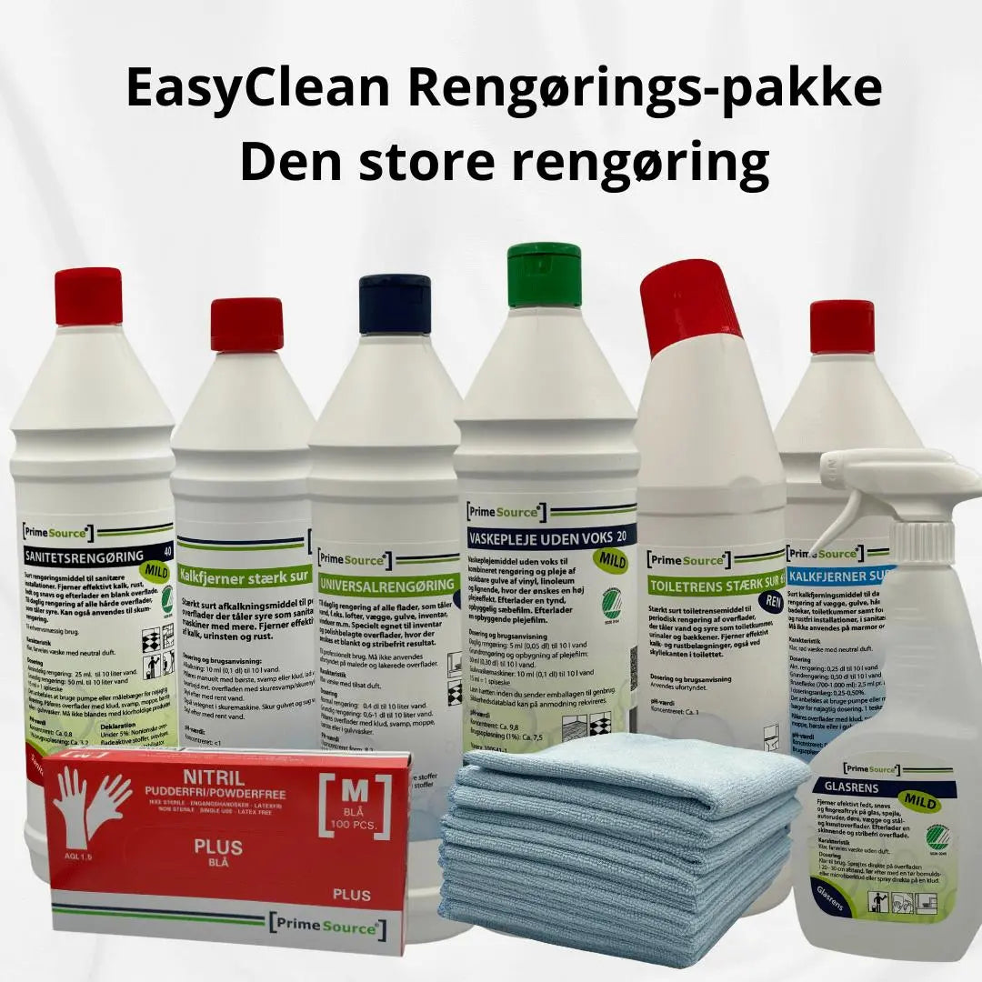 Rengøringspakken - Den Store Rengøring - EasyClean