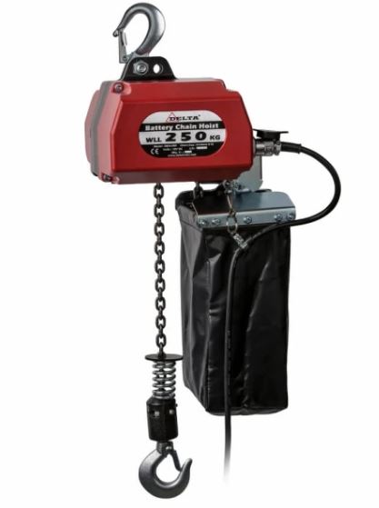 Delta DBH Batteridriven kättingtelfer - EWL 5mtr WLL: 500 Kg