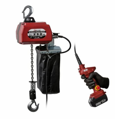 Delta DBH Batteridriven kättingtelfer - EWL 5mtr WLL: 500 Kg