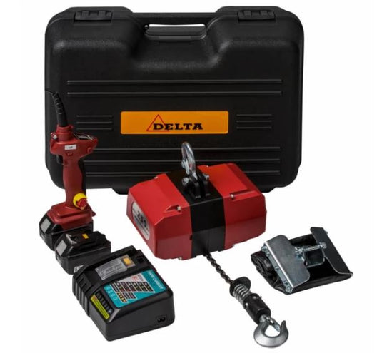 Delta DBH Batteridriven kättingtelfer - EWL 5mtr WLL: 500 Kg
