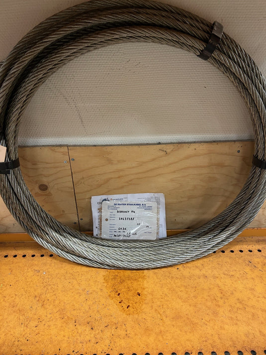 1 )De Ruiter Vajer diam: 14mm RHOL 6x36 EWL 28mtr Visningsex. NU: 1000:-