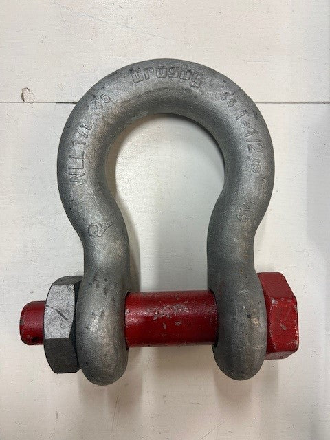 47) Crosby Schackel G-2130 Klass 6 WLL: 17T  1100:- Visningsexemplar