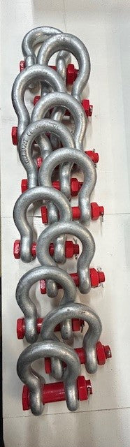 Ladda bild i galleriet, 48) US Standard Schackel  Klass 6 WLL: 8.5T  NU: 150:-/st Visningsexemplar
