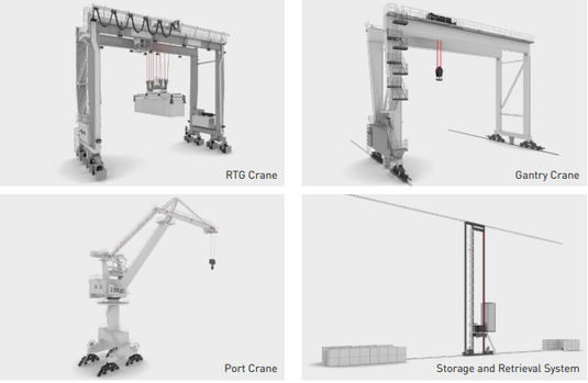 Diepa X6 Kranvajer Ømm 10-14 / 15-43 / 44-60 EWL: Valfri längd