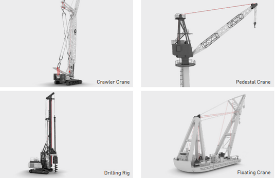 Diepa X6 Kranvajer Ømm 10-14 / 15-43 / 44-60 EWL: Valfri längd