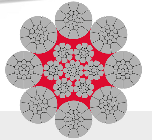 Diepa X6 Kranvajer Ømm 10-14 / 15-43 / 44-60 EWL: Valfri längd
