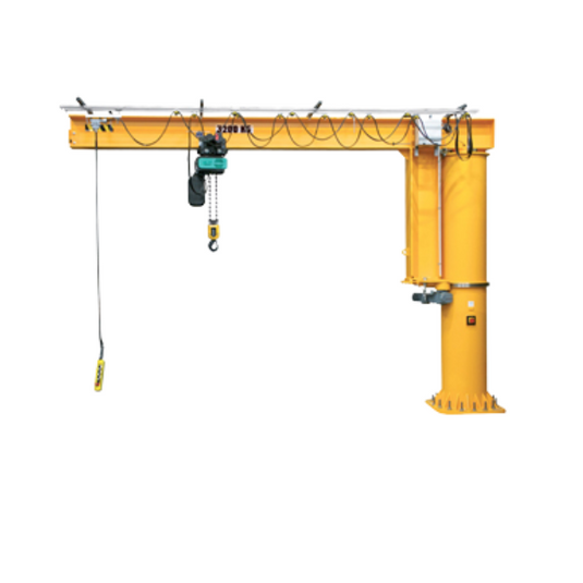 Pelarsvängkran Comege PRT 360° rotation