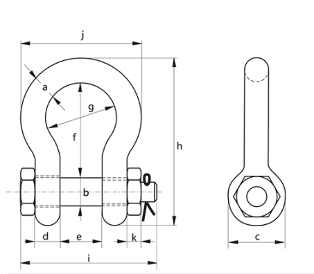 Schackel Green Pin® G-4163 - WLL: 8,5T