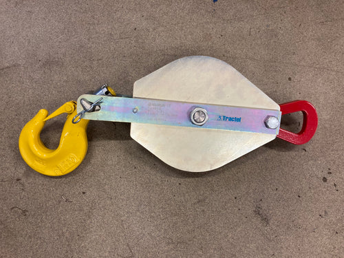 41) Tractel® Kastblock med krok  WLL: 6,7T Visningsexemplar NU:3500:-
