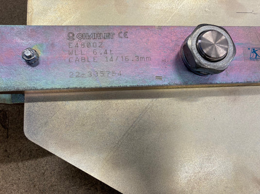 41) Tractel® Kastblock med krok  WLL: 6,7T Visningsexemplar NU:3500:-