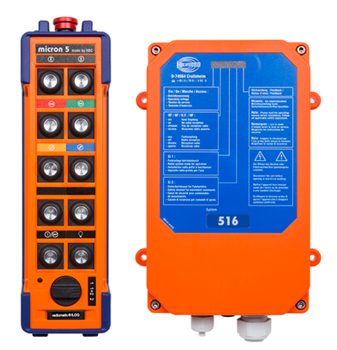 IRC Radiosystem Micron5 FSE 516 för 3-rörelser i 2-steg inkl signal & trallval