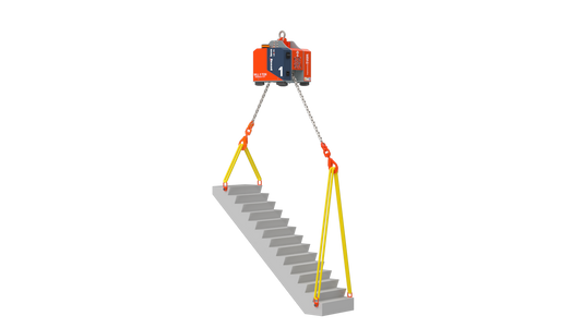 Pewag Levo LB Load Balancer frikoppling blixtljusvarnare WLL 100T ( Imbalance 30T)