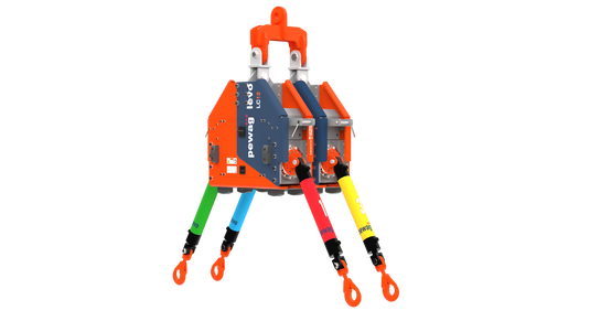 Pewag Levo LC Compensator double - med nivellering WLL 24T