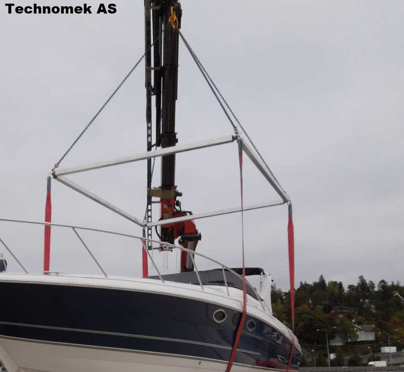 Ladda bild i galleriet, Technomek Ramok Aluminium fyrkantsprofil WLL 25T / 3,1x5,0 mtr
