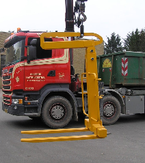 Ladda bild i galleriet, BSV  Lyftupphängningsfäste komplett tillbehör för Pallgaffel WLL 2000kg
