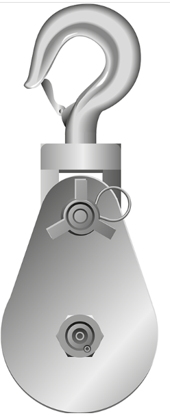 Green Pin® P-6952 Kastblock med krok WLL: 4T