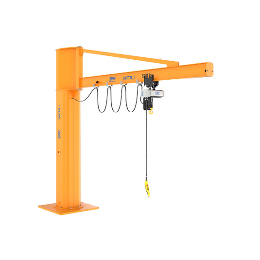 SWF VECTO Pelarsvängkran kap. 125-2000Kg