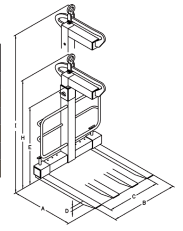 Ladda bild i galleriet, BSV PG100/2 Pallgaffel Bygel, Justerbara Rörgafflar, 40x100x970 mm WLL 2000kg

