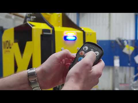 Ladda och spela upp video i Galleriet, Pewag Levo LB Load Balancer frikoppling blixtljusvarnare WLL 100T ( Imbalance 30T)
