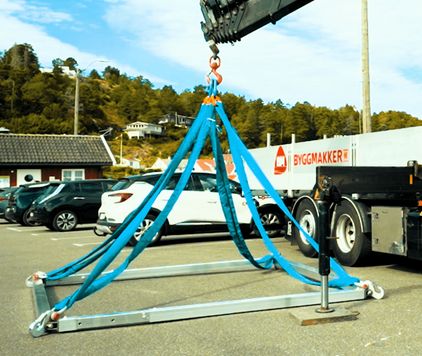 Ladda bild i galleriet, Technomek Ramok Aluminium fyrkantsprofil WLL 25T / 3,1x5,0 mtr
