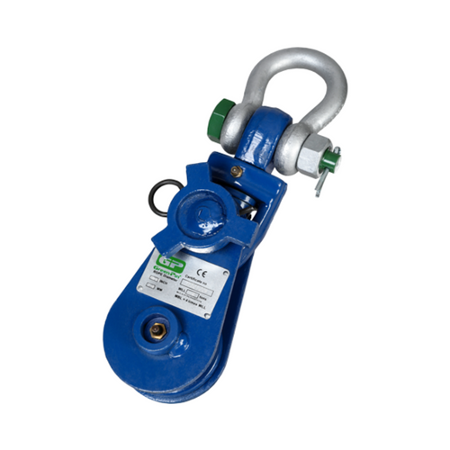 Green Pin® P-6951 Kastblock med Shackel WLL: 30 T