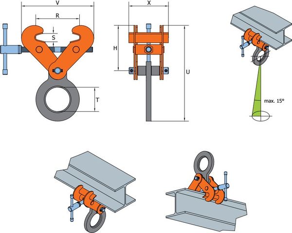 Ladda bild i galleriet, Pewag Balkklo SVW WLL: 5T
