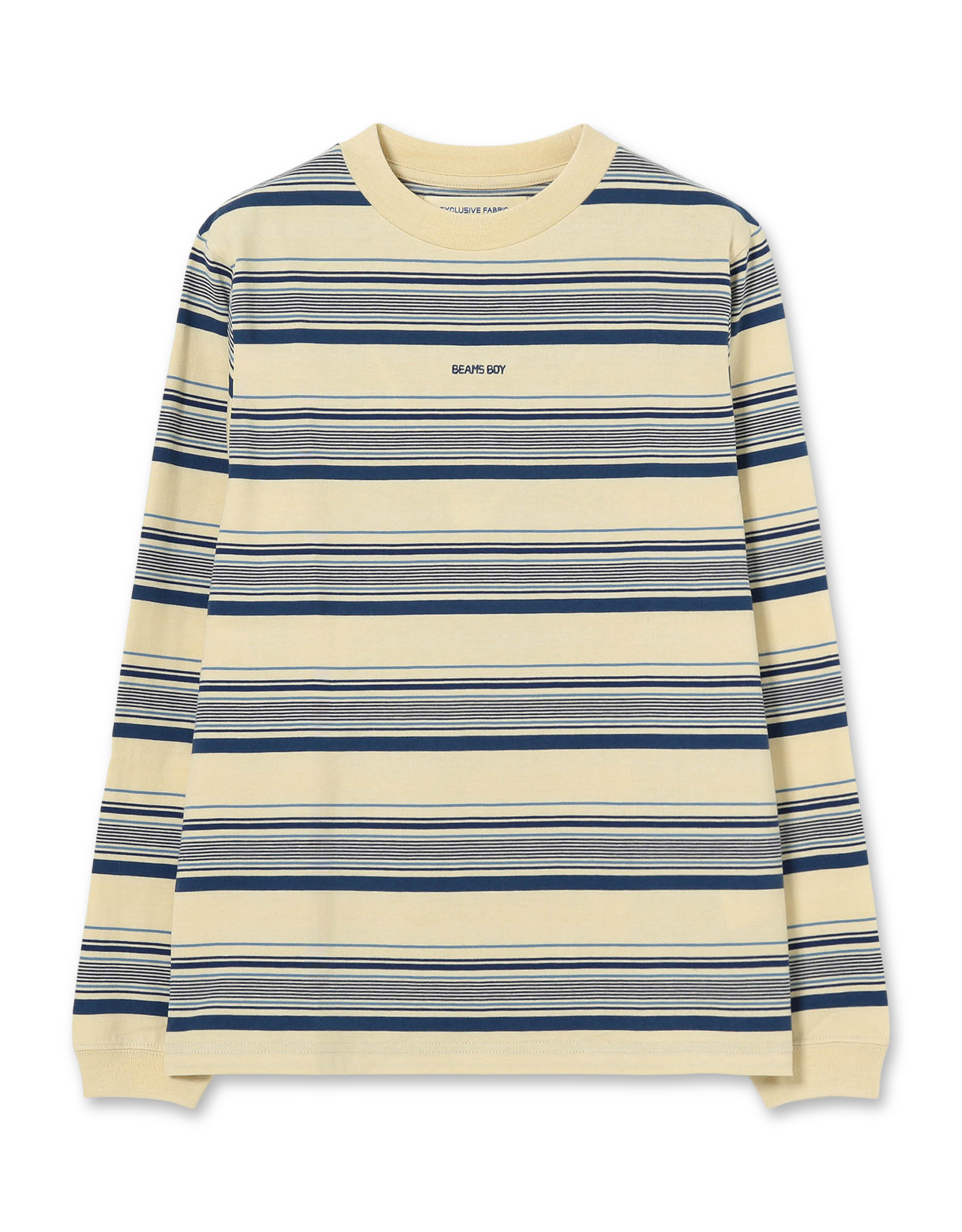 Embroidery Stripe Longsleeve T-shirt