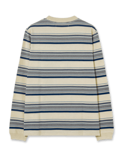 BEAMS BOY Embroidery Stripe Longsleeve T-shirt | Rezet Store