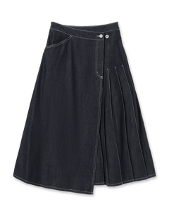 BEAMS BOY Wraped Pleated Skirt | Rezet Store