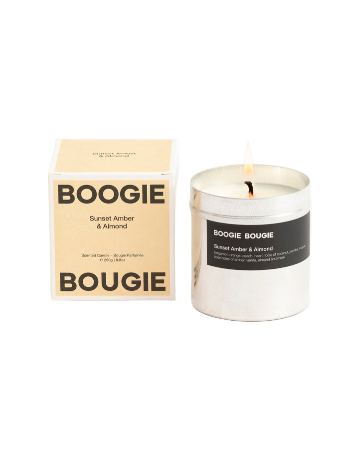 Scented Candle Sunset Amber & Almond